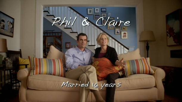Modern Family Phil and Claire