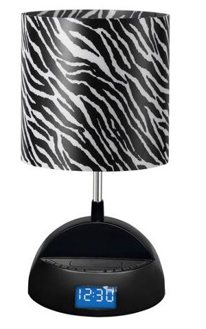 Ligh Tunes Bluetooth Speaker Lamp with Alarm Clock