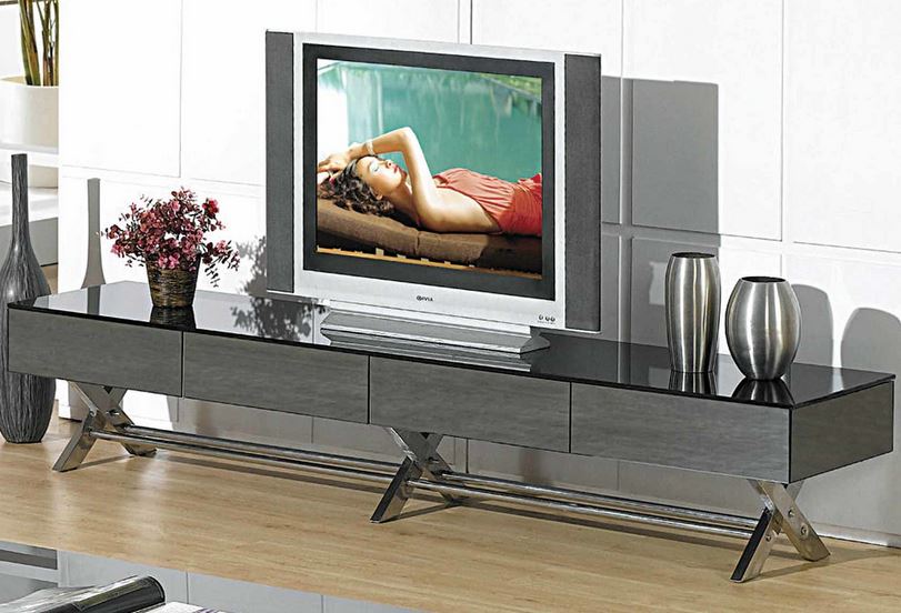 Gray Modern Tv stand
