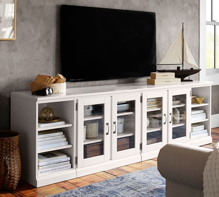 White TV Stand