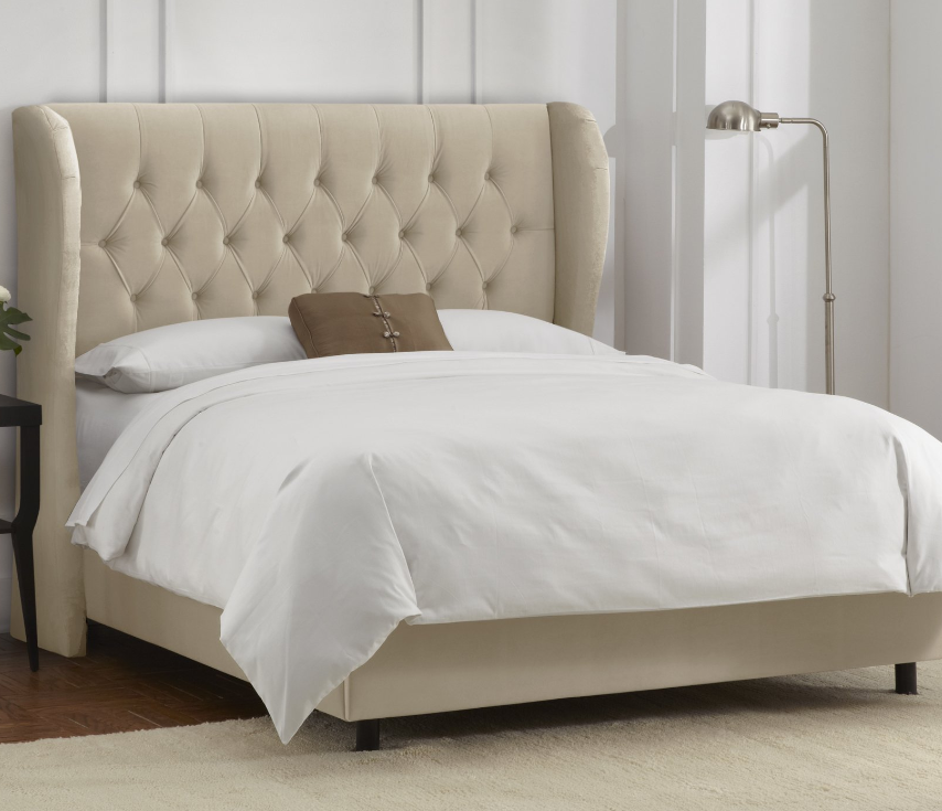 basildon-velvet-diamond-tufted-upholstered-wingback-panel-bed