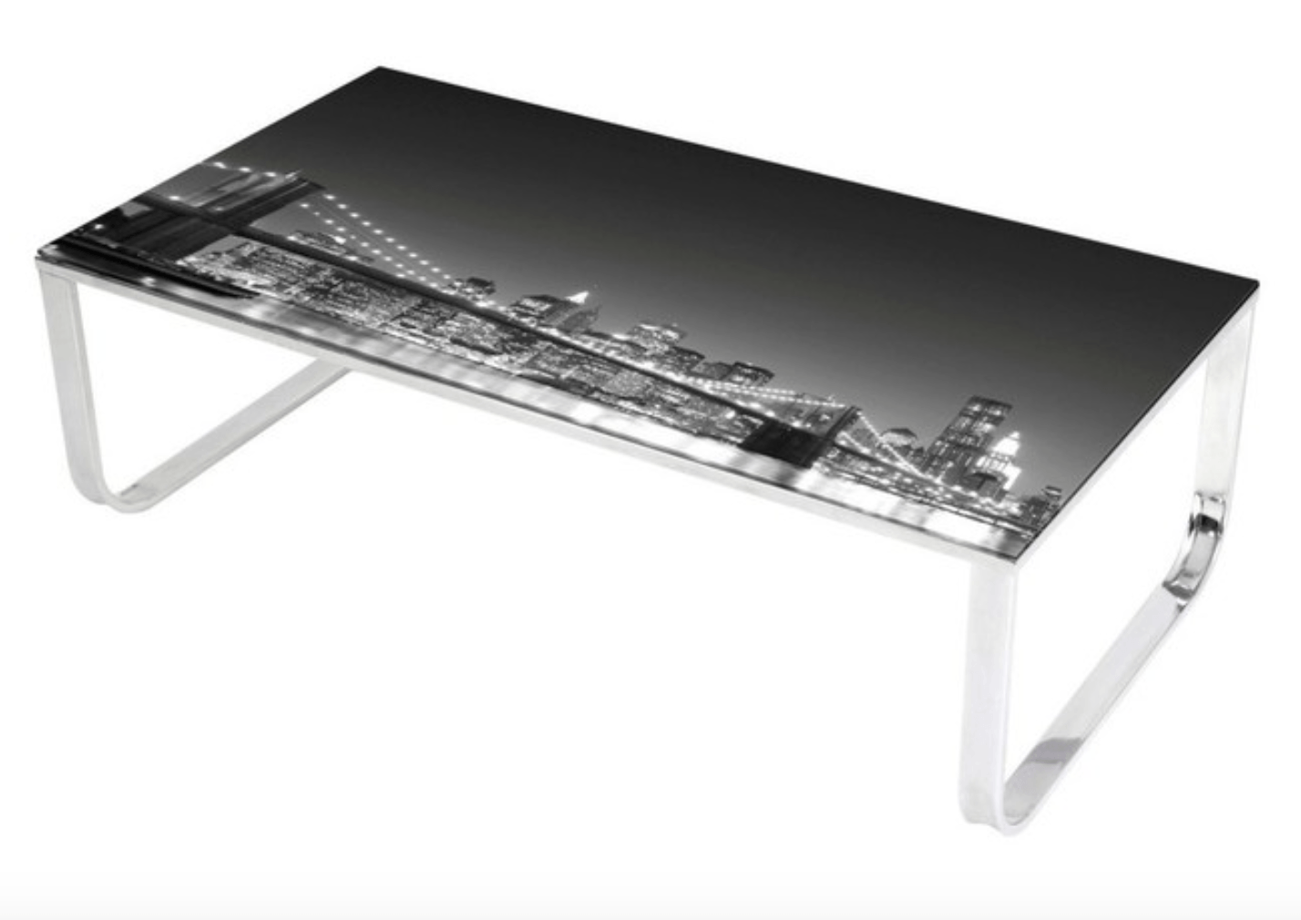 brooklyn-bridge-night-skyline-view-glass-coffee-table