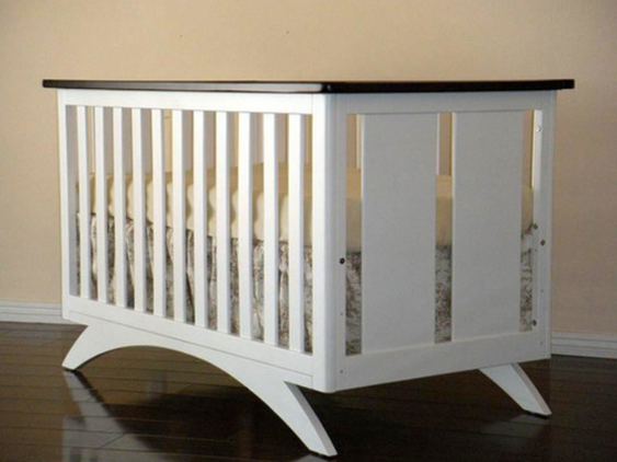 eden Baby Furniture White Convertible Crib
