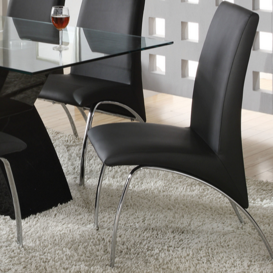 Modern Black Dining Chair