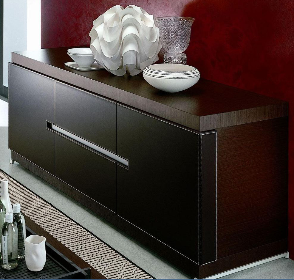 Modern Dark Wood Buffet