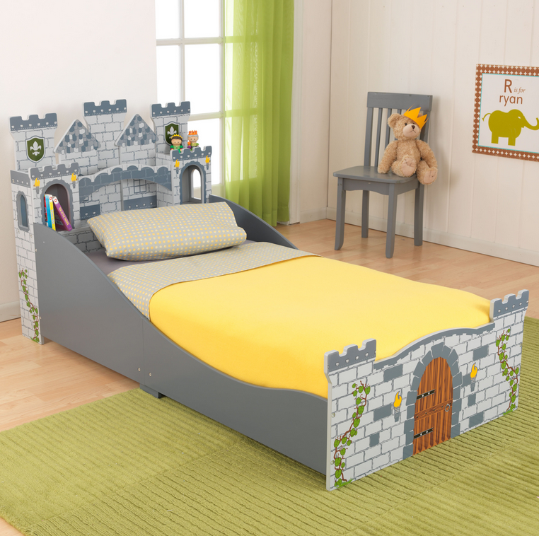 Cute Castle Toddler Bed For Boys