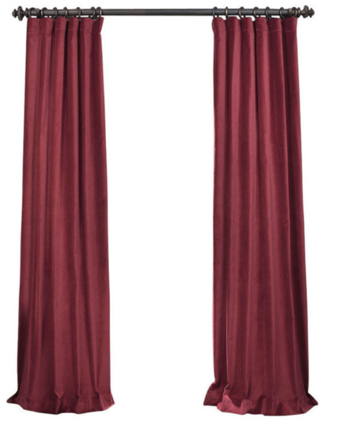 luxury-velvet-curtain-panels-red