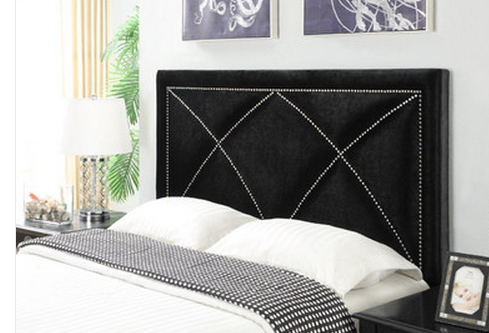 Mercury Row Black Headboard
