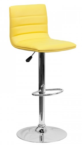 modern-yellow-bar-stool