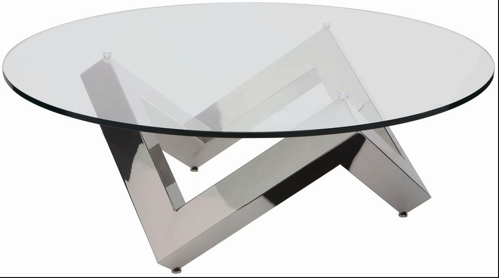polished-steel-coffee-table