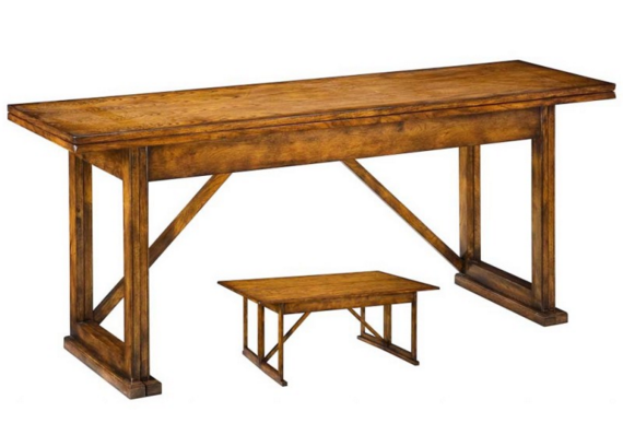 Sarreid Architect's Table in Light Honey