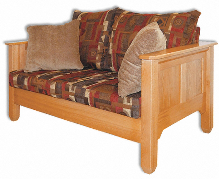 Amish furniture shaker loveseat
