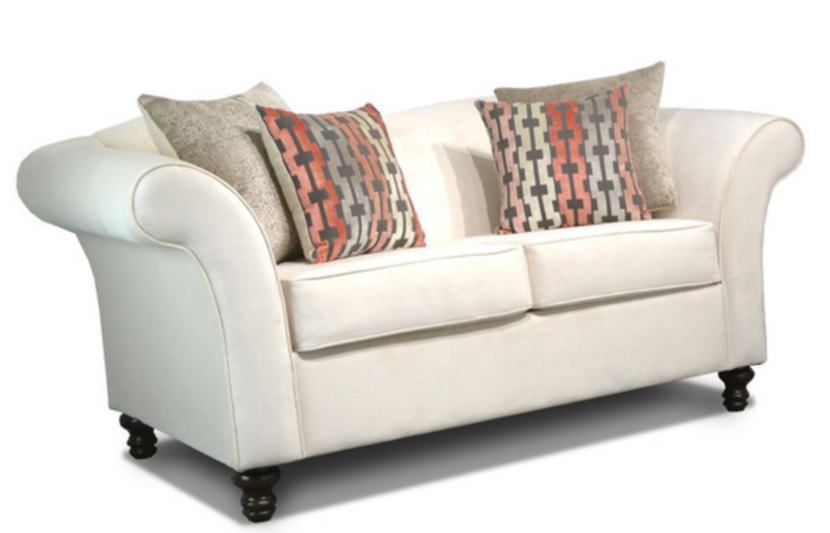 White Loveseat