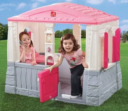 Pink Cottage Playhouse for girls