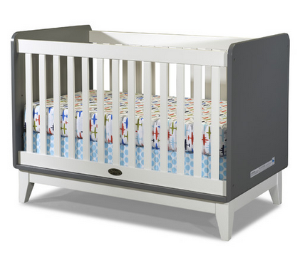 Zutano White Convertible Crib